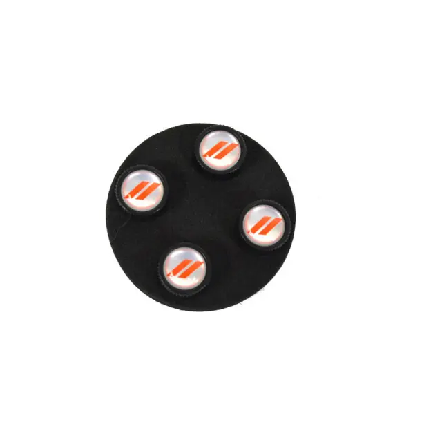 Buick Logo In Black On Black Aluminum Tire Valve Stem Caps - Car Beyond - Foto 8