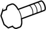 Shock Assembly Mount Bolt