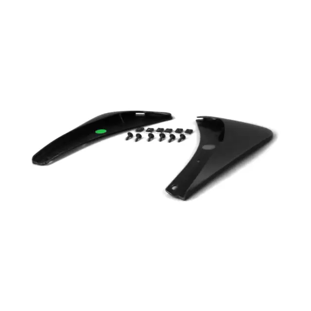 MOPAR Genuine Front & Rear Splash Guards For 2008-2014 Dodge Challenger – OEM Black 5 thumbnail image