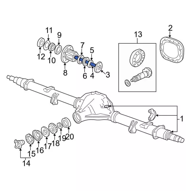 f81z3254cb - Ford Drive Axle Shaft Seal | Levittown Ford Parts