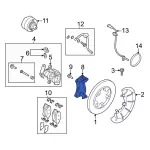2022-2024 Ford - Disc Brake Caliper Bracket