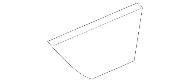 2009 – 2014 Mercedes-Benz Door Trim Molding 204-720-43-22