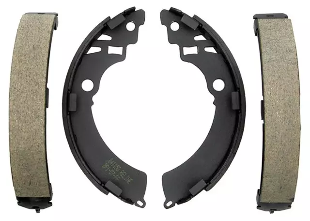 Bonded Rear Drum Brake Shoe Set
