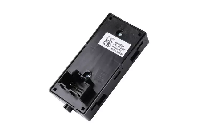 Black Carbon Metallic Front Passenger Side Door Window Switch