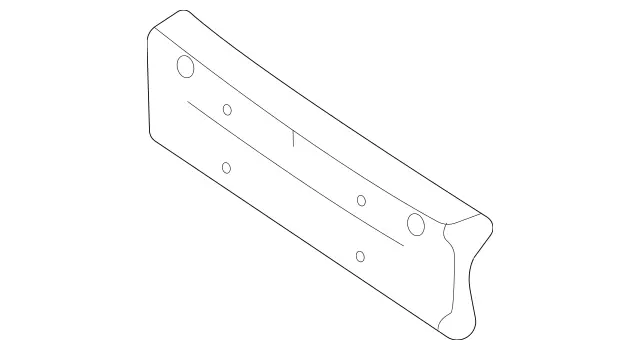 Mercedes Benz E350 License Plate Brackets from $11