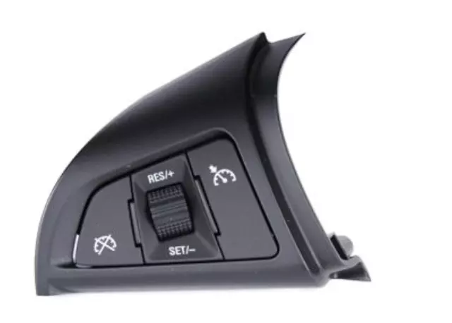 2011-2016 Chevrolet Jet Black and Ice Blue Cruise Control Switch