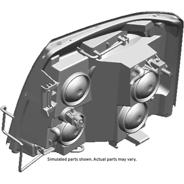 thumbnail interactive-video image 1 of Evan-Fischer Passenger Side HID Headlight For Cadillac Escalade 2003-2006 – Direct Replacement (GM2503236) 1 of 3