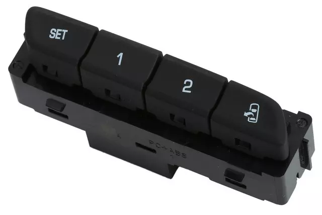 Jet Black Driver Seat Adjuster Memory Switch