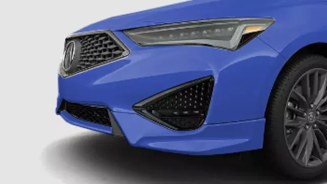 あいる 2019-2021 Acura ILX Front Under-Body Spoiler - Apex Blue Pearl