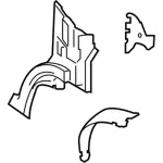 OEM NEW 2015-2019 Ford Transit Right Lower Reinforced CK4Z-6102588-A