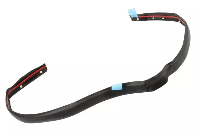 Rear Driver Side Door Rear Auxiliary Weatherstrip