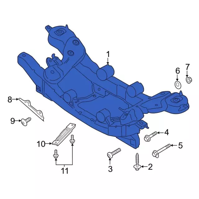 CV6Z-5035-N - Cross-Member 2013-2019 Ford Escape | Online Ford