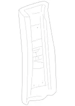 Upper Center Pillar Trim