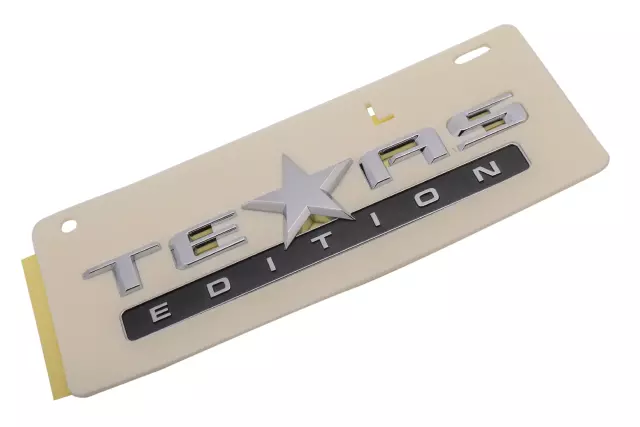 Front Driver Side Door Marketing Name Plate