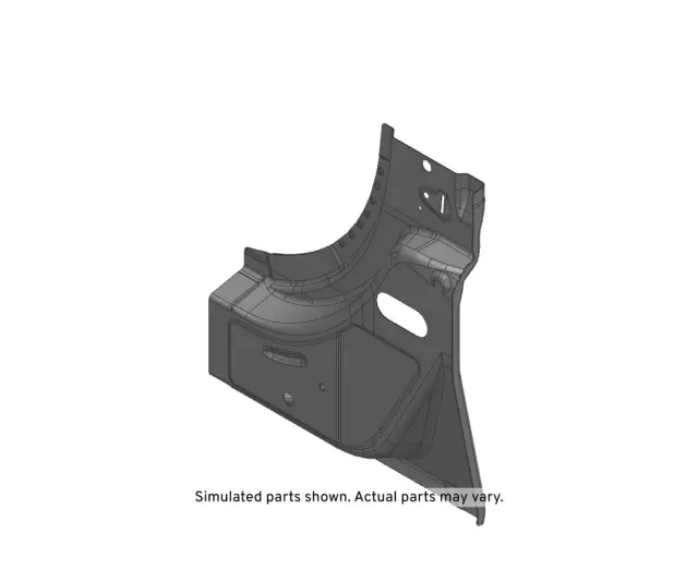 Passenger Side Rocker Inner Panel Rear Extension