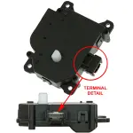HVAC Recirculation Door Actuator