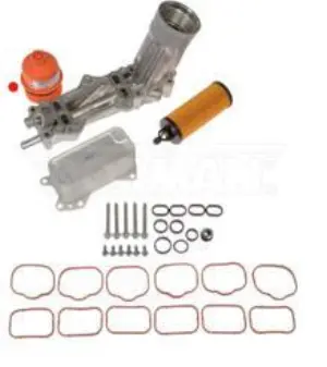 Engine Oil Filter Adapter for 3.6L Engine, sold by Dorman