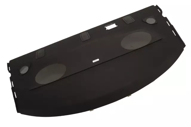 Jet Black Rear Window Panel Trim