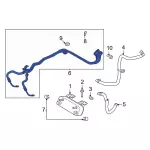 Automatic Transmission Oil Cooler Hose Assembly