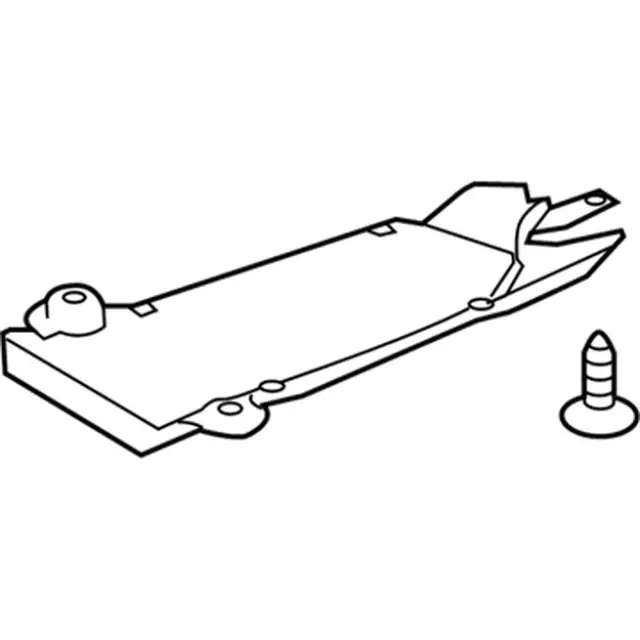2011-2015 Ford Explorer Radiator Support Splash Shield DB5Z