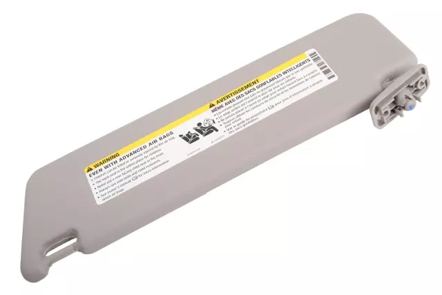 Light Titanium Passenger Side Sun Visor