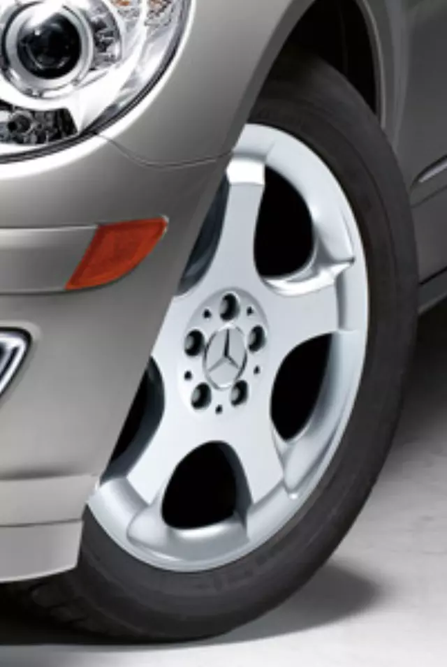 Wheel (19 Inch) 5-Spoke 8J x 19 255/50 R19 Aluminum Alloy - Silver