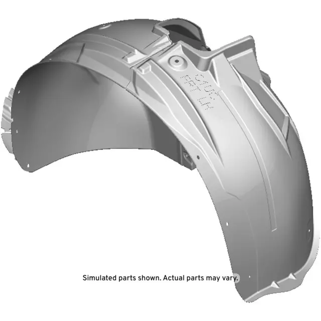 Front Passenger Side Fender Liner For 2019-2025 Chevy Blazer – Evan-Fischer Direct Fit