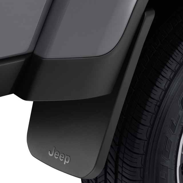 thumbnail image 2 of Mopar Style Splash Guards Mud Flaps For Jeep Renegade 2014-2023 – Set Of 4 Black 2 of 6