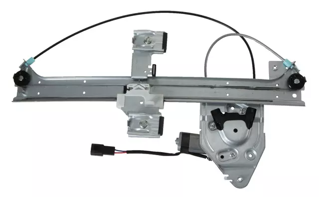Rear Passenger Side Power Window Regulator with Motor