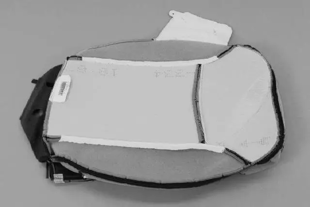 Front Seat Back Cover, Left