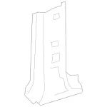 Hinge Pillar Reinforced