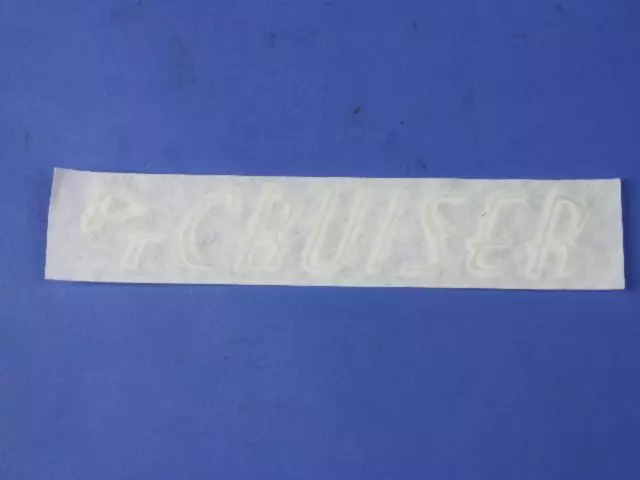 PT CRUISER NAMEPLATE