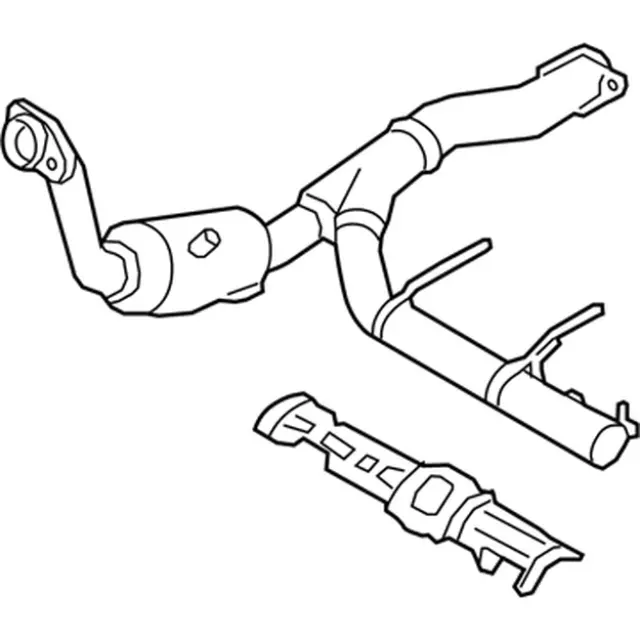 JL3Z-5E212-K - Catalytic Converter 2018-2020 Ford F-150 | Ford