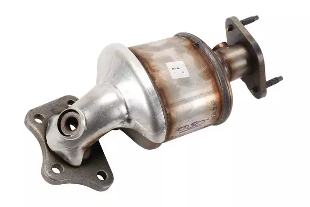 3-Way Catalytic Converter with Shield, Flange, and Studs