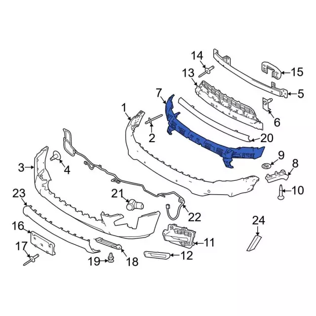 FL1Z-17C882-A - Absorber 2015-2017 Ford Expedition | Ford Parts Direct