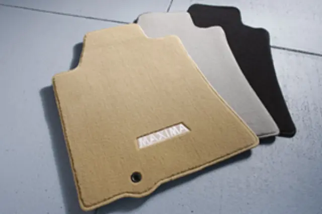 NEW OEM NISSAN ROGUE 2008-2013 BLACK CARPET FLOOR MATS - 4 PC SET - View #7