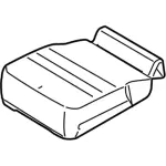2017-2020 Ford Seat Cushion Pad