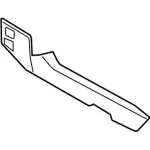 2017-2020 Ford Side Trim