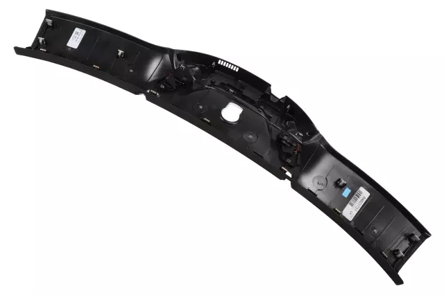 Black Windshield Upper Garnish Molding