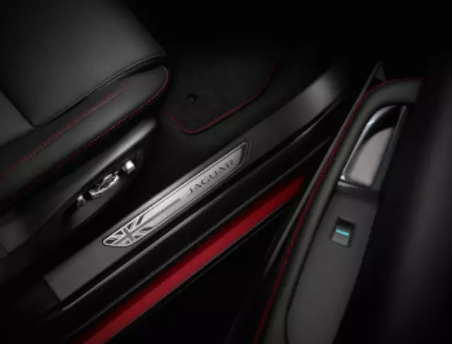 Sill Treadplates - Union Jack - Ebony