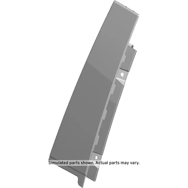 Rear Driver Side Door Window Frame Front Applique