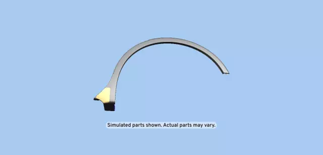 Primed Driver Side Rear Fender Molding