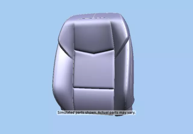 Light Platinum Driver Seat Back Cover