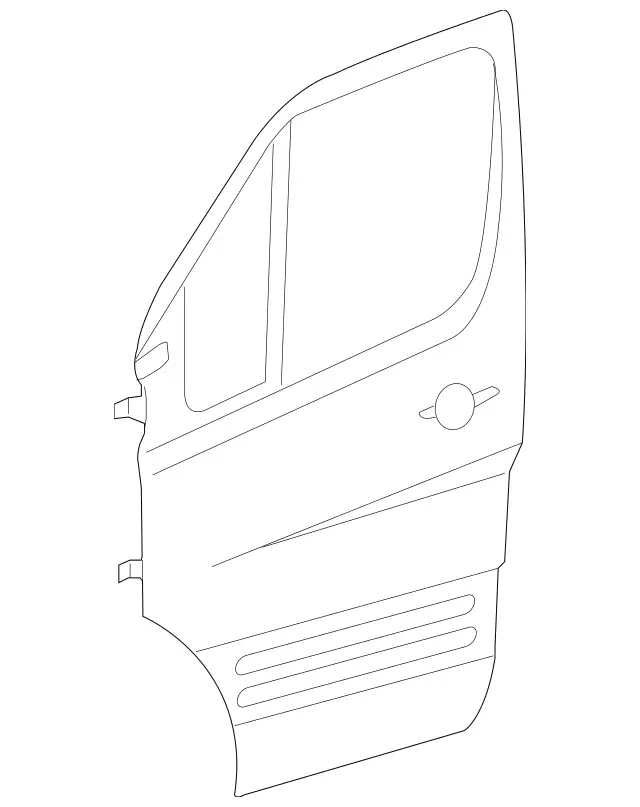 2019-2025 Mercedes-Benz Door Shell 9107202400 | MB Parts Center