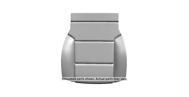 Jet Black Driver Seat Cushion Cover