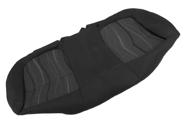 Jet Black Rear Seat Cushion Cover