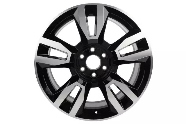 22x9 Black Aluminum Wheel