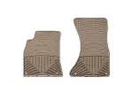 Front Tan All Weather Floor Mats