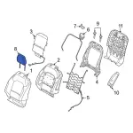2021-2024 Ford Bronco - Headrest
