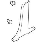 Lower Center Pillar Trim
